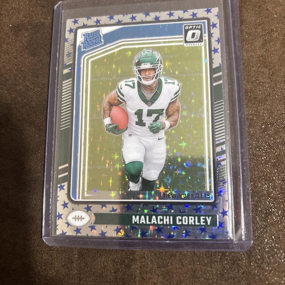 2024 Panini Donruss Optic - Rated Rookie Malachi Corley #270 Stars Prizm (RC)